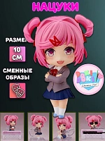 Фигурка 2077 Нацуки Сайори Sayori Доки Доки Литературный клуб Doki Doki Literature Club! - 10 см / Розовый