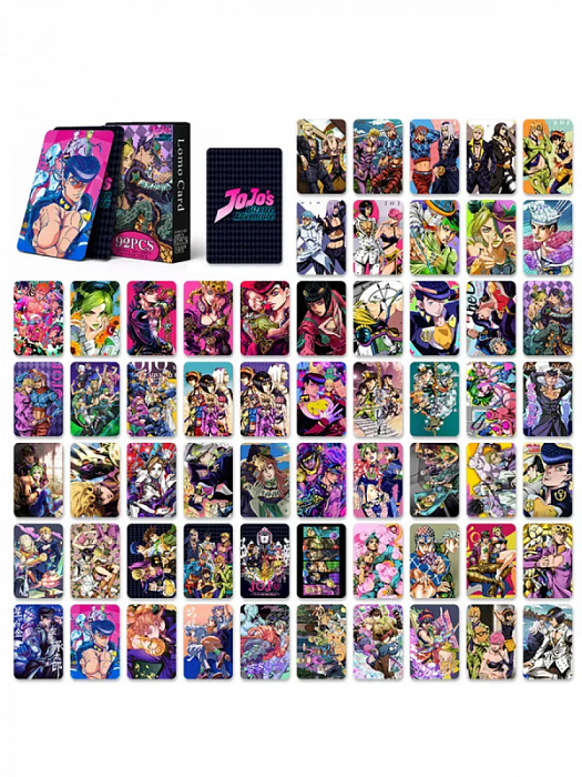 Ломо-карты Jojo 60карт+32 наклейки
