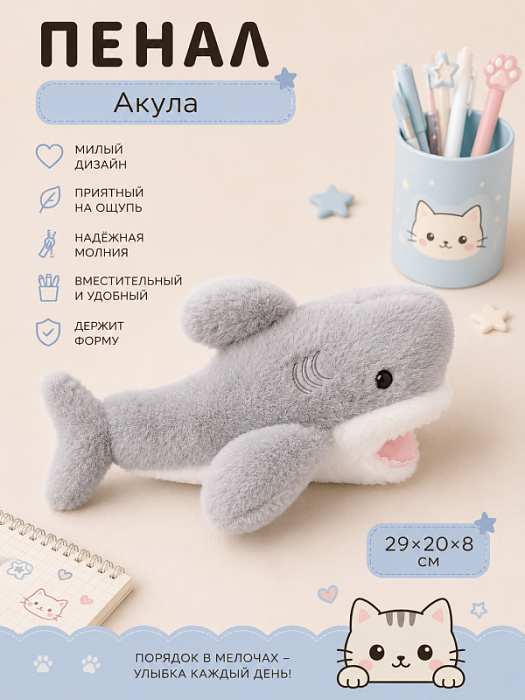Пенал Акула